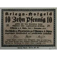 10 Pfennig Vorschuß- und Sparverein