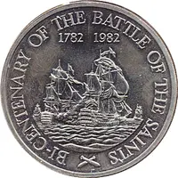 20 Dollars - Elizabeth II Battle of the Saints