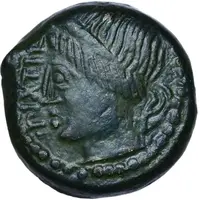 Bronze with wolf and lizard