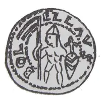 Denier Bracteate - Bolesław Mieszkowic or Leszek of Masovia Kruszwica or Inowrocław or Płock mint