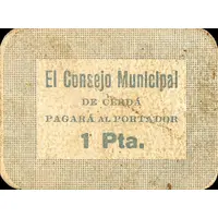 1 Peseta Cerdá