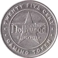 25 Cent Gaming Token - Casino Hollywood St. Maarten