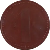1 Peso "El Loa" Nitrate Company