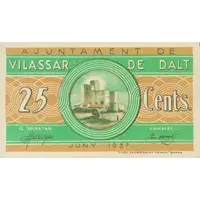 25 Céntimos Vilassar de Dalt