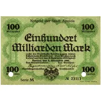 100 000 000 000 Mark