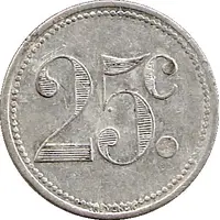 25 Centimes
