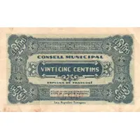 25 Céntimos Espluga de Francolí