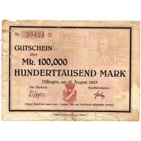 100 000 Mark