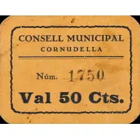 50 Céntimos Cornudella de Montsant