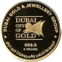 4 g Fine Gold - Dubai City of Gold DSF 2018