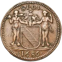 Token - Charles II Franc de bruges