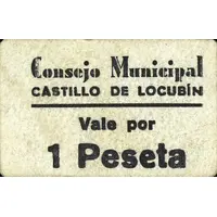 1 Peseta Castillo de Locubín
