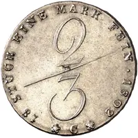 ⅔ Thaler - George III