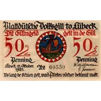 50 Pfennig Plattdeutsche Volksgilde