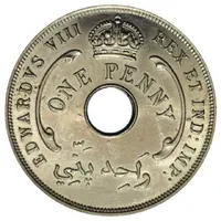 1 Penny - George VI Mule, Edward VIII