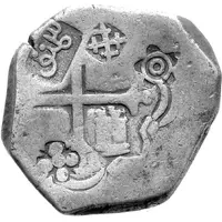 4 Reales - Felipe IV Sumenep countermark