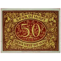 50 Pfennig Sparkasse