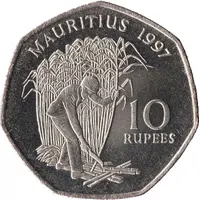 10 Rupees non-magnetic