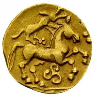 1/4 Gold Stater with Triskeles
