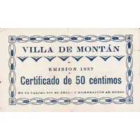 50 Céntimos Montán