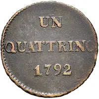 1 Quattrino - Maria Beatrice d'Este Cybo Malaspina