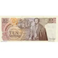 10 Shillings - Elizabeth II Series D, Sir Walter Raleigh, Unissued