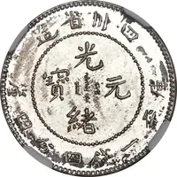 20 Fen - Guangxu Pattern, silver