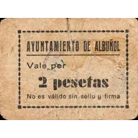 2 Pesetas Albuñol
