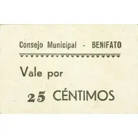 25 Céntimos Benifato