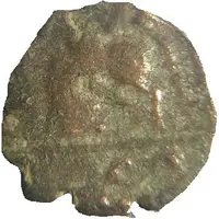 Æ Half-Nummus - Constantius II FEL TEMP REPARATIO, fallen horseman, Barbarous imitation