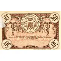 50 Centimes - Chambre de Commerce de Sens 89