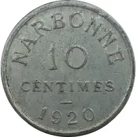 10 Centimes - Chambre de Commerce - Narbonne [11]