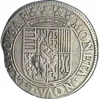 Teston - Henriette of Lorraine hooded bust and shield version