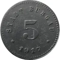 5 Pfennig - Burgau