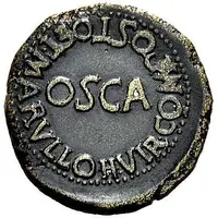 Semis - Augustus COMPOSTO ET MARVLLO II VIR OSCA