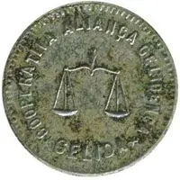 1 Peseta - Cooperativa Aliança Gelidença