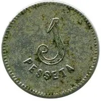 1 Peseta - Cooperativa Aliança Gelidença