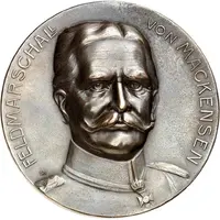 Visit of fieldmarshall August von Mackensen at the B. H. Mayer mint