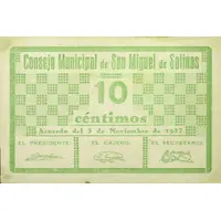 10 Céntimos San Miguel de Salinas
