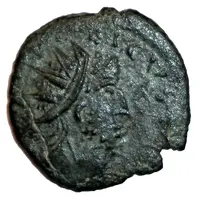 Radiate - Tetricus I SALVS AVGG, Barbarous imitation