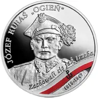 10 Zlotys Józef Kuraś “Ogień”