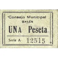 1 Peseta Bailén