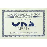 1 Peseta Plou