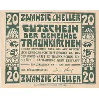 20 Heller Traunkirchen