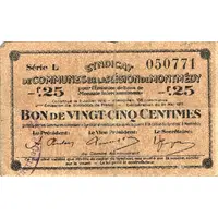 25 Centimes - Montmédy 55