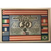 50 Pfennig Deutsche Amerika-Woche