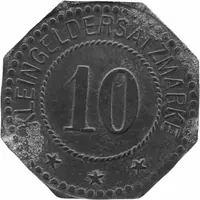 10 Pfennigs - Ansbach K.B. Hoflieferant Friedrich Graf