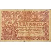 1 Peseta Subirats