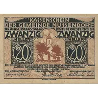 20 Heller Nussendorf-Artstetten