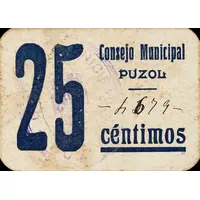 25 Céntimos Puzol